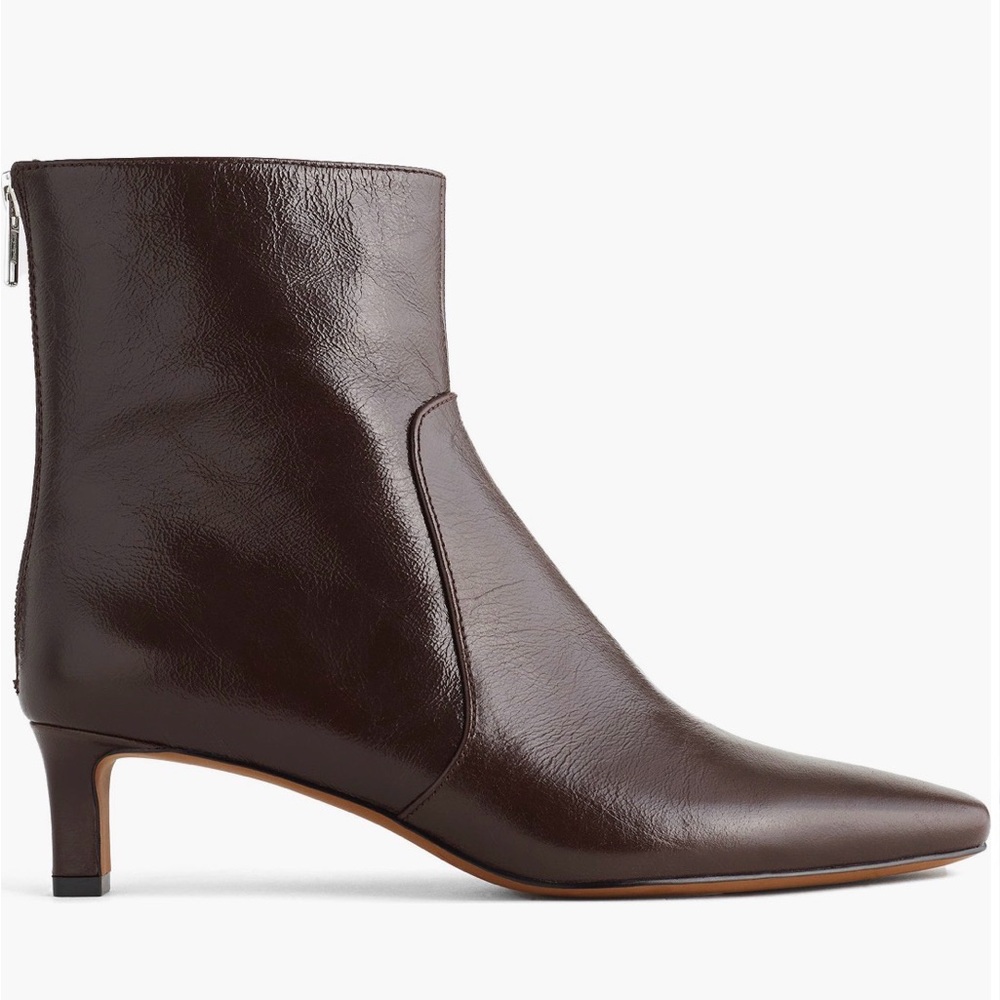 Brand New Madewell booties! Chocolate Brown! Kitten heal!